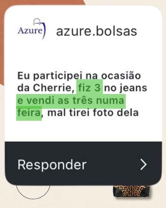 Depoimento de aluna 1