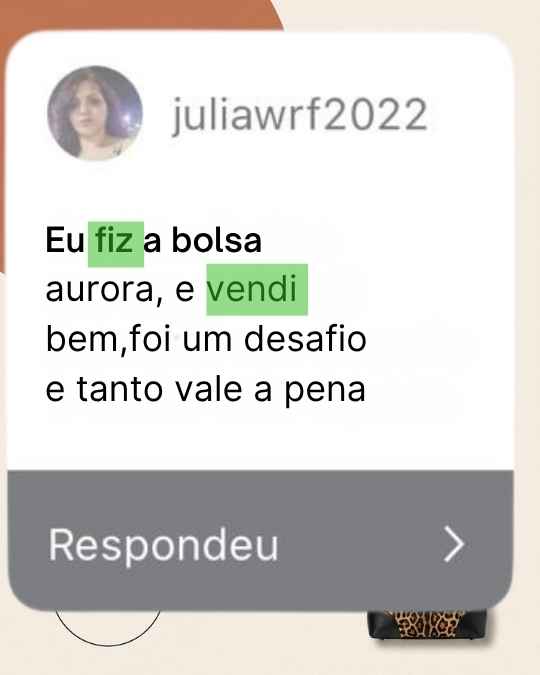 Depoimento de aluna 8